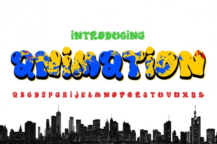 Animation Font Download