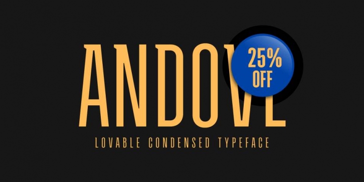 Andove Font Download