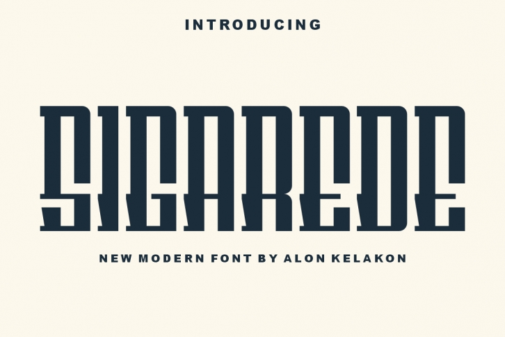 Sigarede Font Download