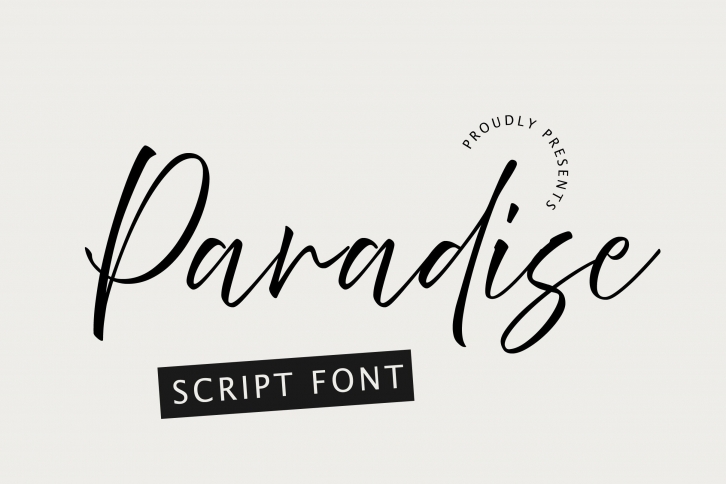 Paradise Font Download