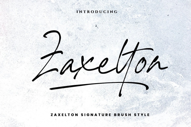 Zaxelton Font Download