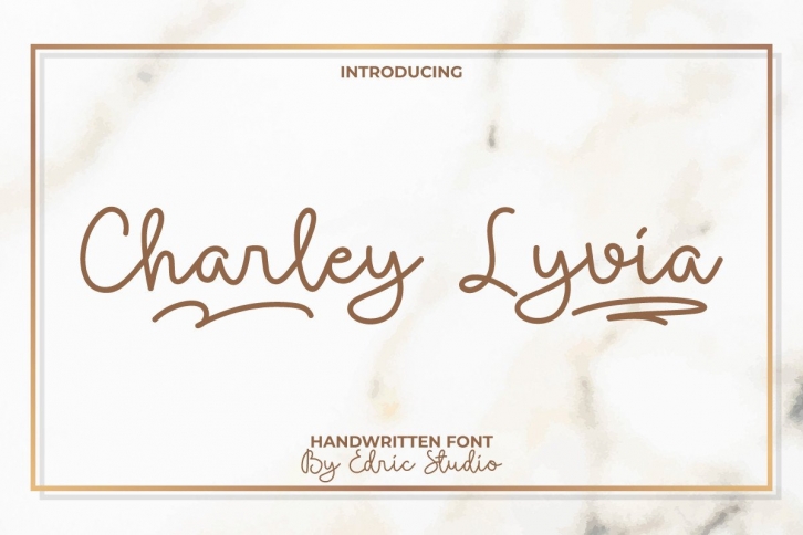 Charley Lyvia Font Download