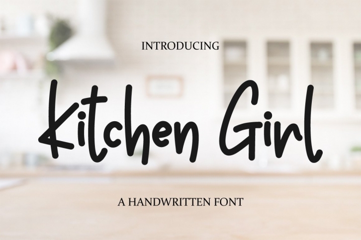 Kitchen Girl Font Download