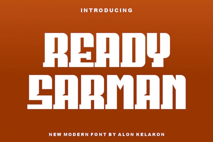 Ready Sarman Font Download