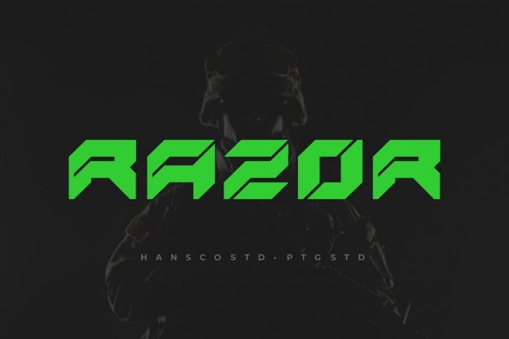 Razor Font Download