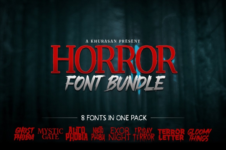 Horror Bundle Font Download