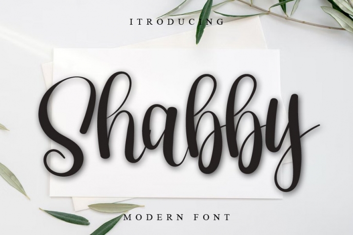 Shabby Font Download