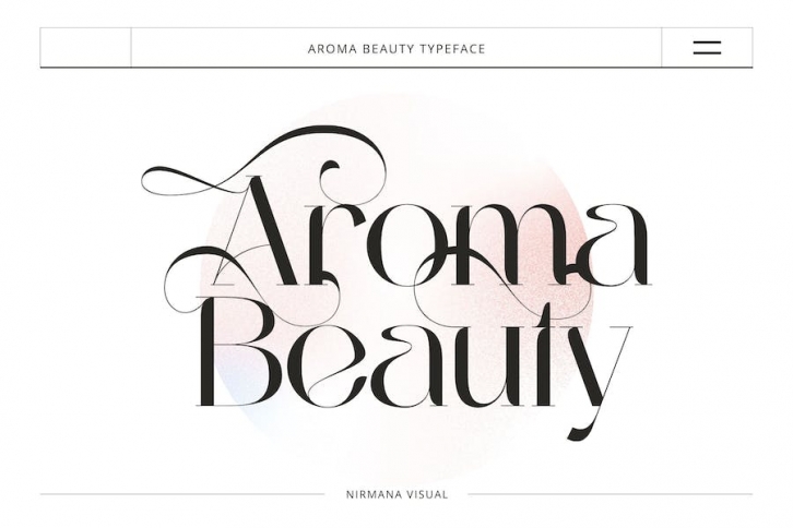 Aroma Beauty - Wedding Font Font Download