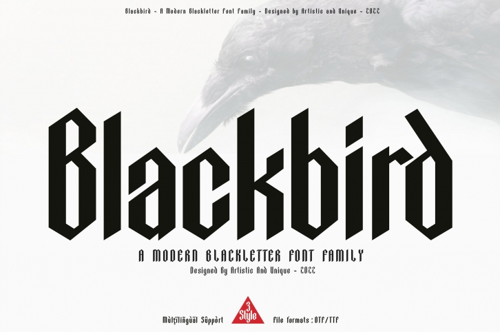 Blackbird Font Download