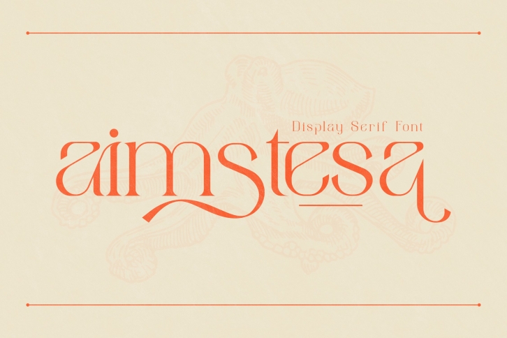 aimstesa Font Download