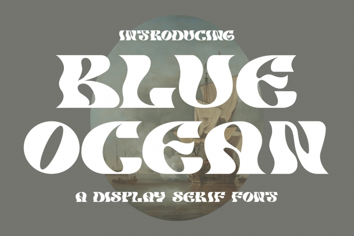 BLUE OCEAN Font Download