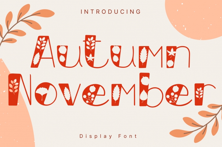 Autumn November Font Download