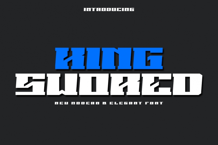King Swored Font Download