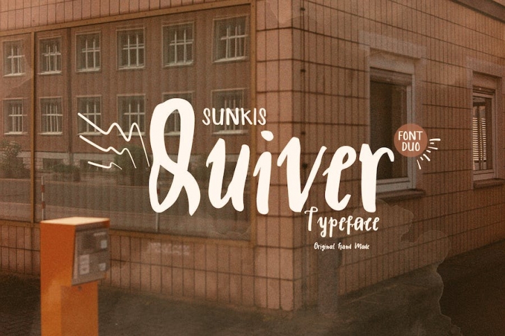 Sunkis Quiver Font Download