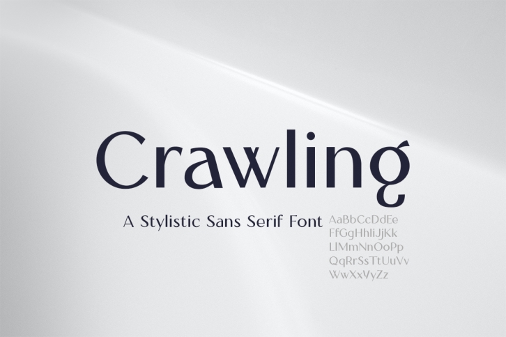 Crawling Personal Used Font Download