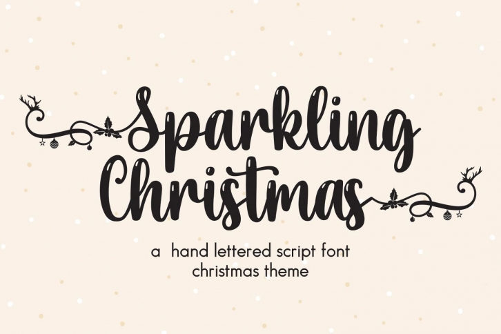 Sparkling Christmas Font Download