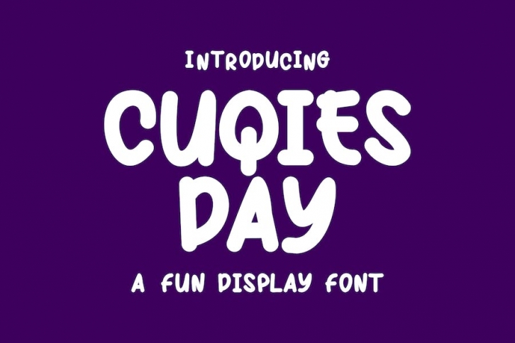 Cuqiesday font Font Download