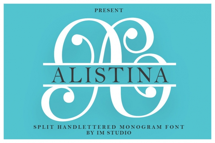 Alistina Monogram Font Download