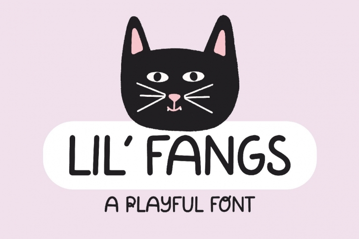 Lil Fangs Handwritten Playful Font Download