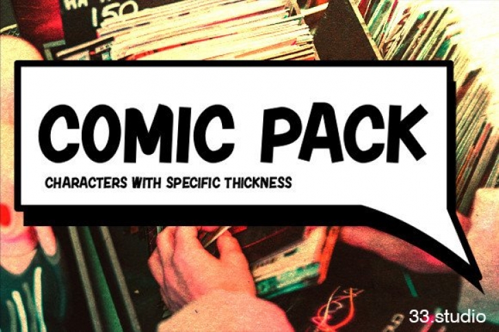 Comic Pack Font Download