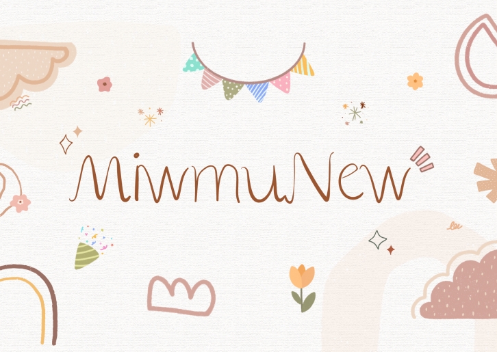 Miwmu New Font Download