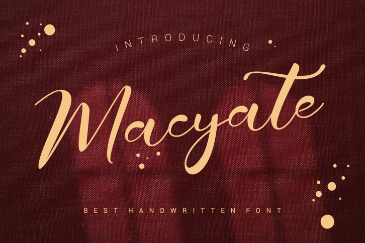 Macyate Font Download