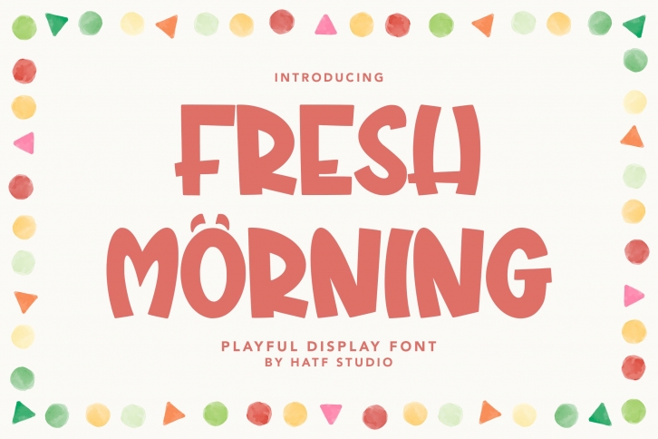 Fresh Morning Font Download