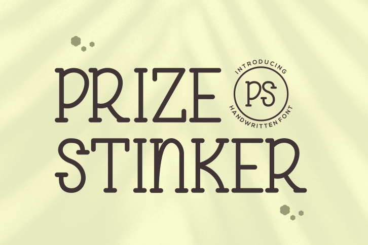 Prizestinker Font Download