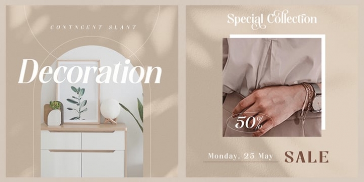 Contingent Font Duo Font Download