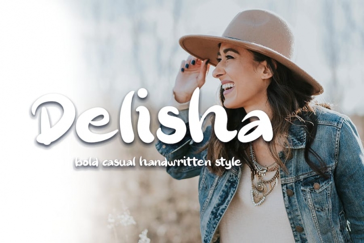 Delisha - Handwritten Font Font Download