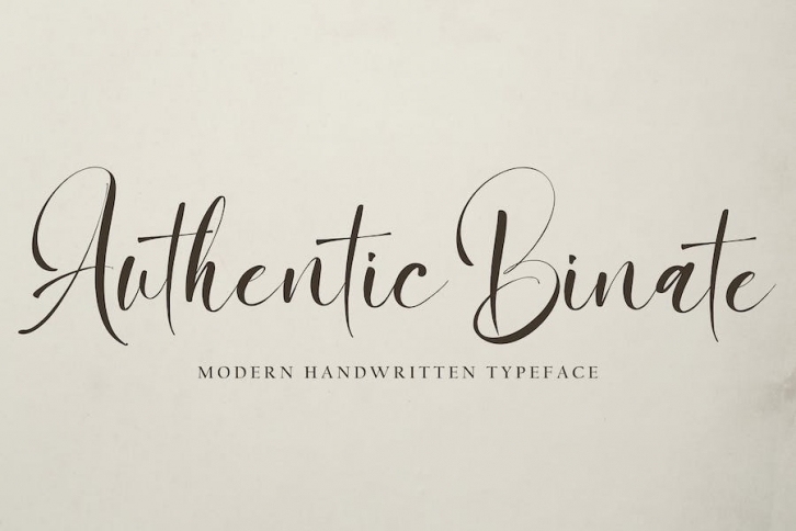 Authentic Binate Font Download