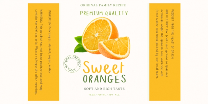 Sweet Orange Blossom Font Download