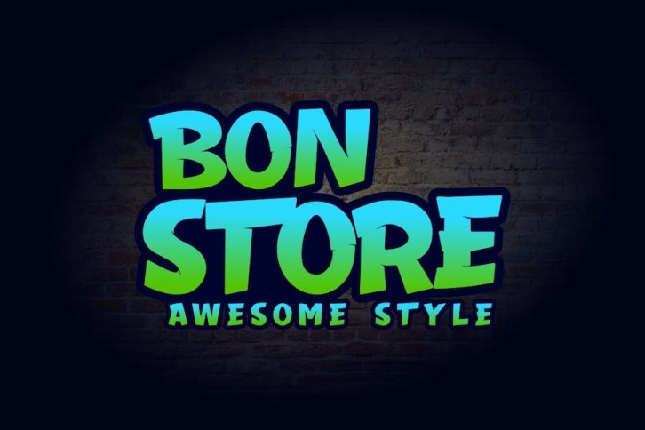 Bonstore - Display Font Font Download