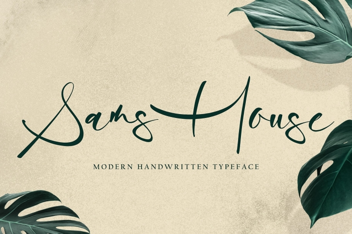 Sams House Font Download