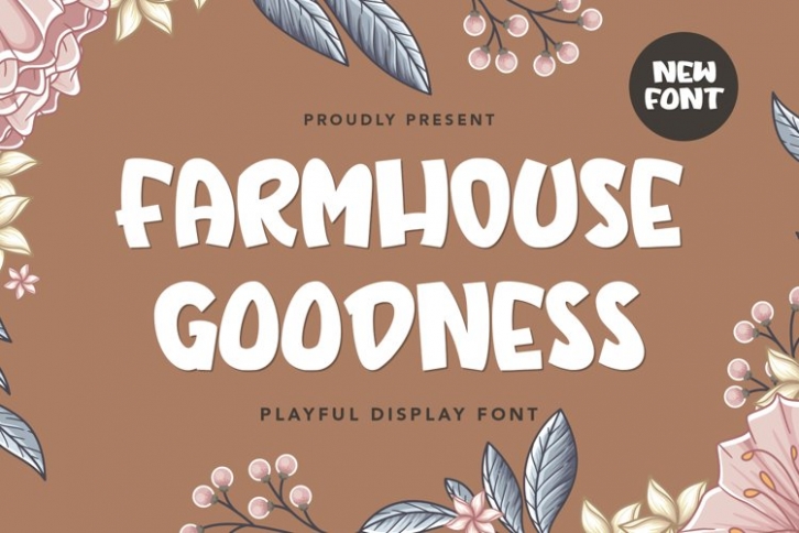 Farmhouse Goodness Font Download