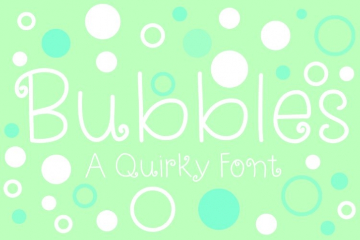 Bubbles Font Download