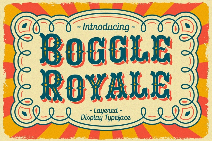 Boggle Royale Font Download