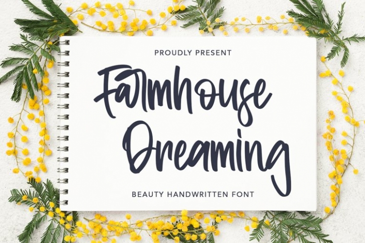 Farmhouse Dreaming Font Download