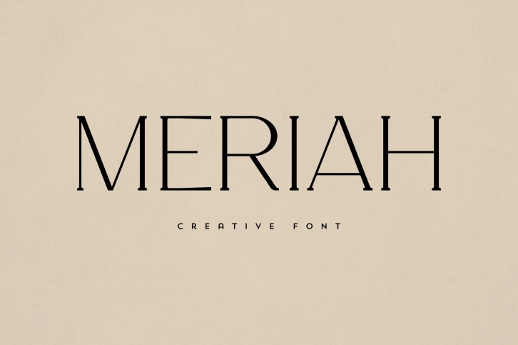 Meriah Font Download