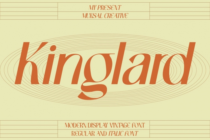 Kinglard Font Download