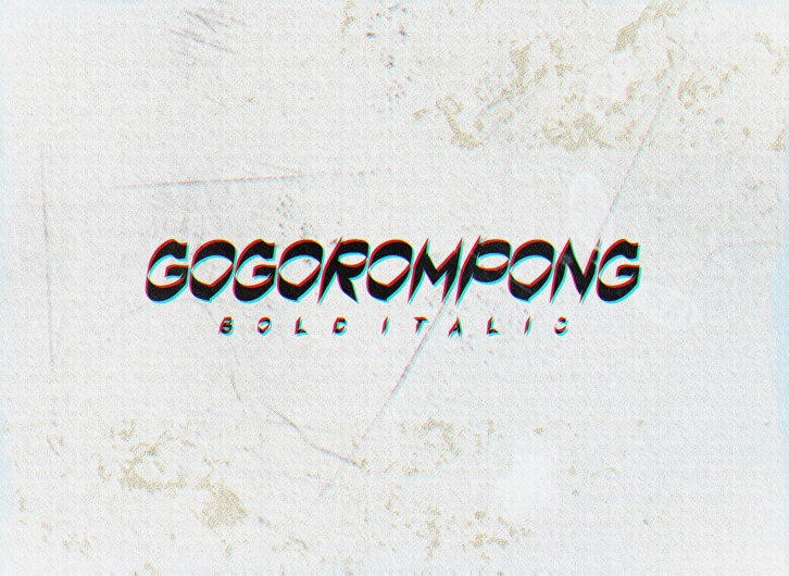 Gogorompong Font Download