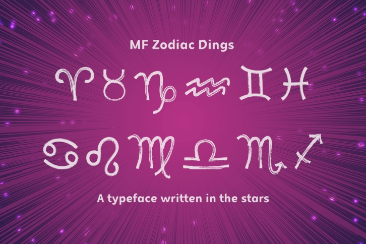 Mf Zodiac Dings Font Download