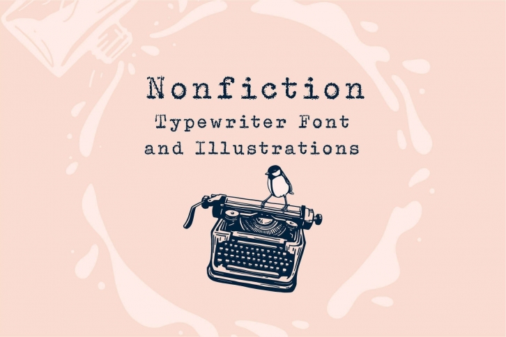 Nonfiction Typewriter & Extras Font Download