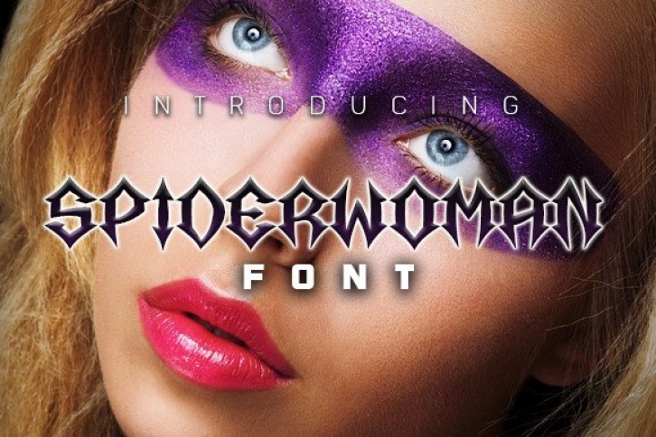 Spiderwoman Font Download