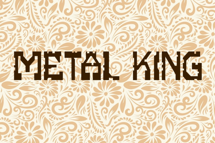 Metal King Font Download