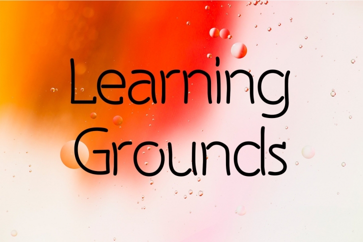 Learning Grounds Font Download