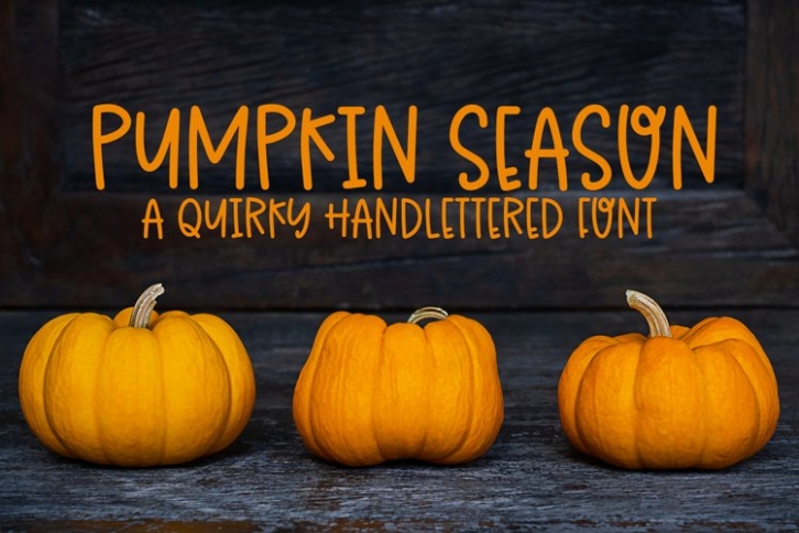 Pumpkin Season Font Download
