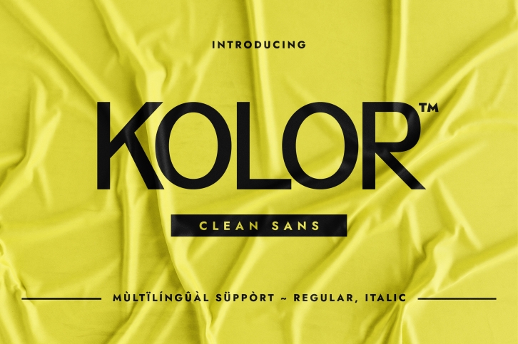 Kolor Font Download