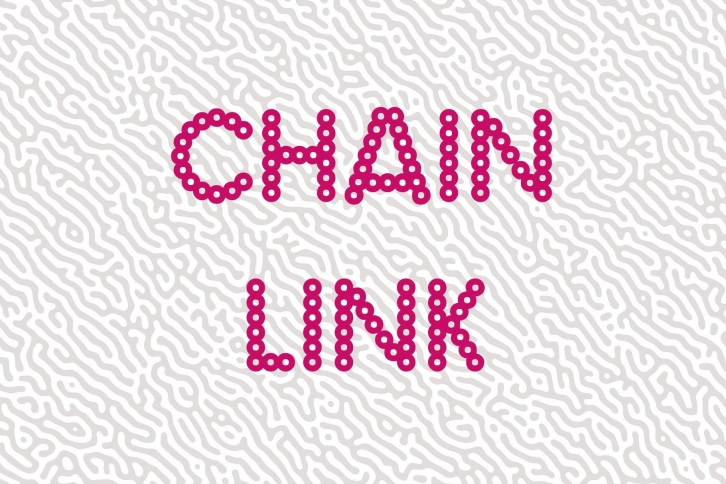 Chain Link Font Download