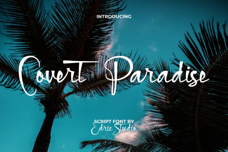 Covert Paradise Font Download